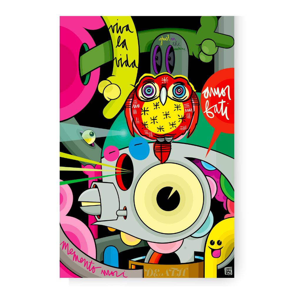 Viva la Vida - LEBO X DALEK - Lebo Steel Mineral Print